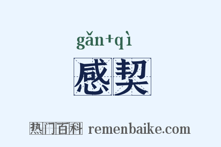 感契是什么意思的图片